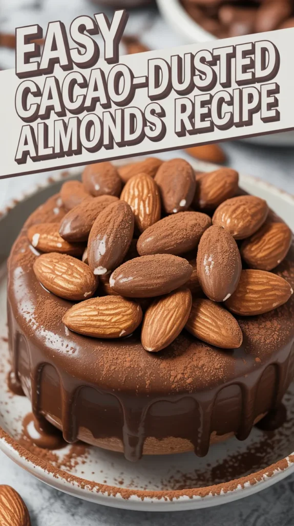 Cacao-Dusted Almonds