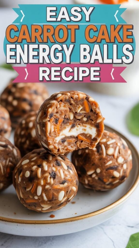 Carrot Cake Energy Balls