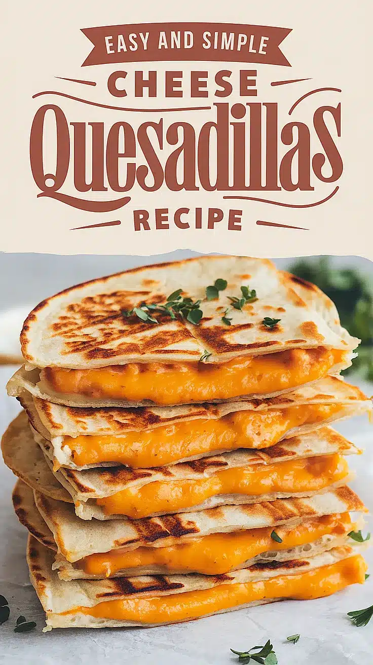 Cheese Quesadillas