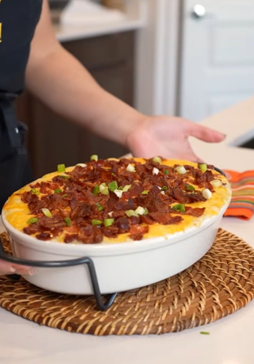 Cheesy Loaded Baked Potato Casserole Recipe