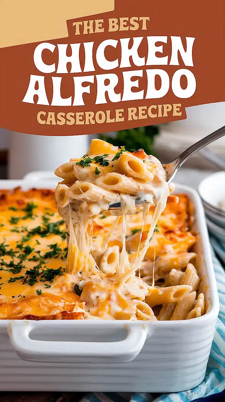 Chicken Alfredo Casserole