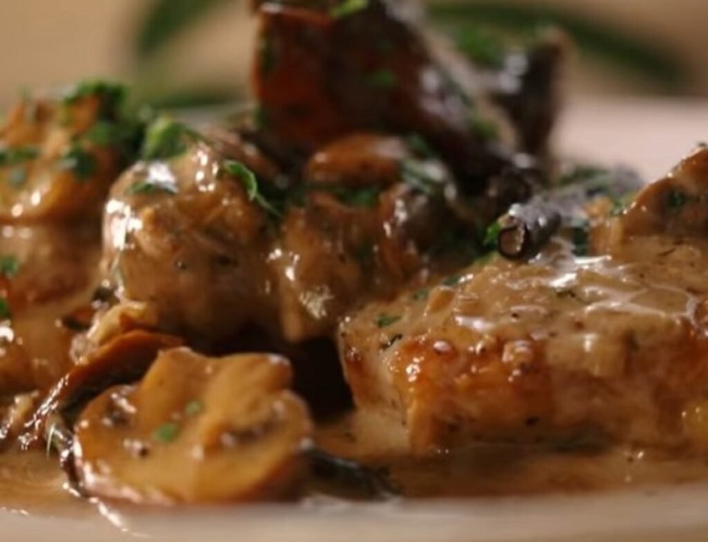 Chicken Marsala Stuffed Mushrooms Recipe