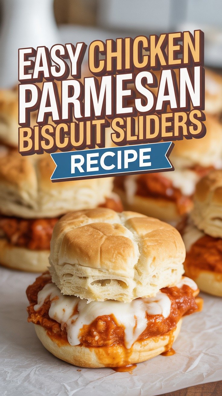 Chicken Parmesan Biscuit Sliders