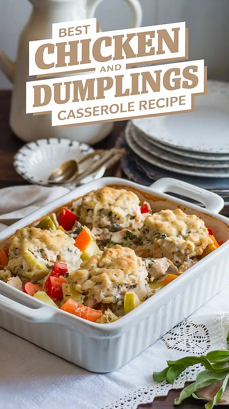 Chicken and Dumplings Casserole