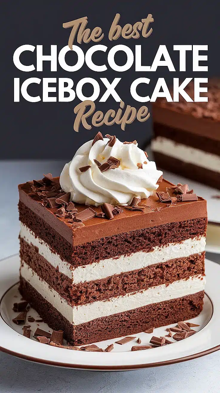 Chocolate Icebox Cake