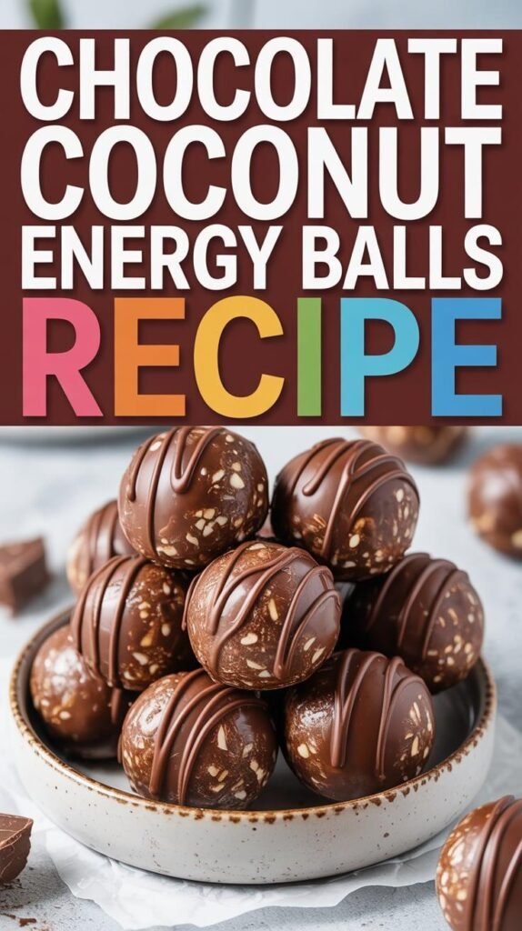 Chocolate Coconut Energy Balls