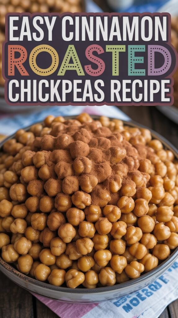 Cinnamon Roasted Chickpeas