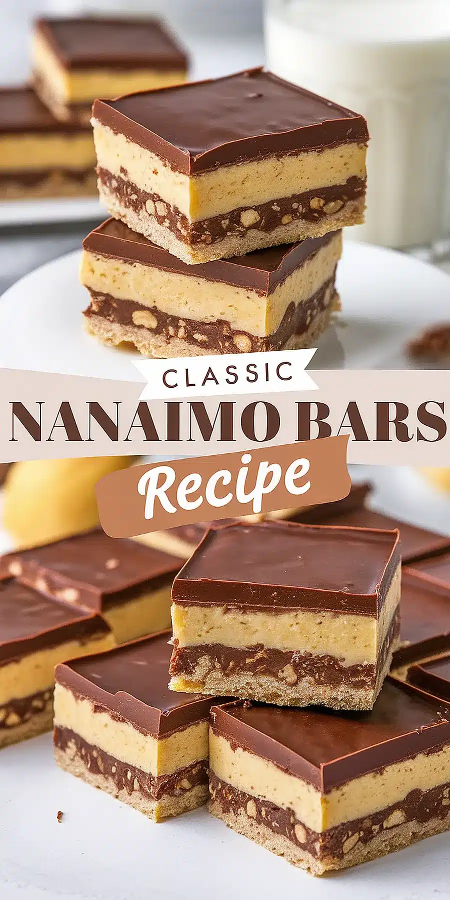 Classic Nanaimo Bars Recipe