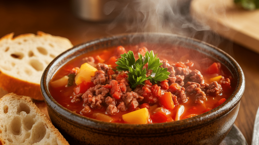 Hamburger Soup