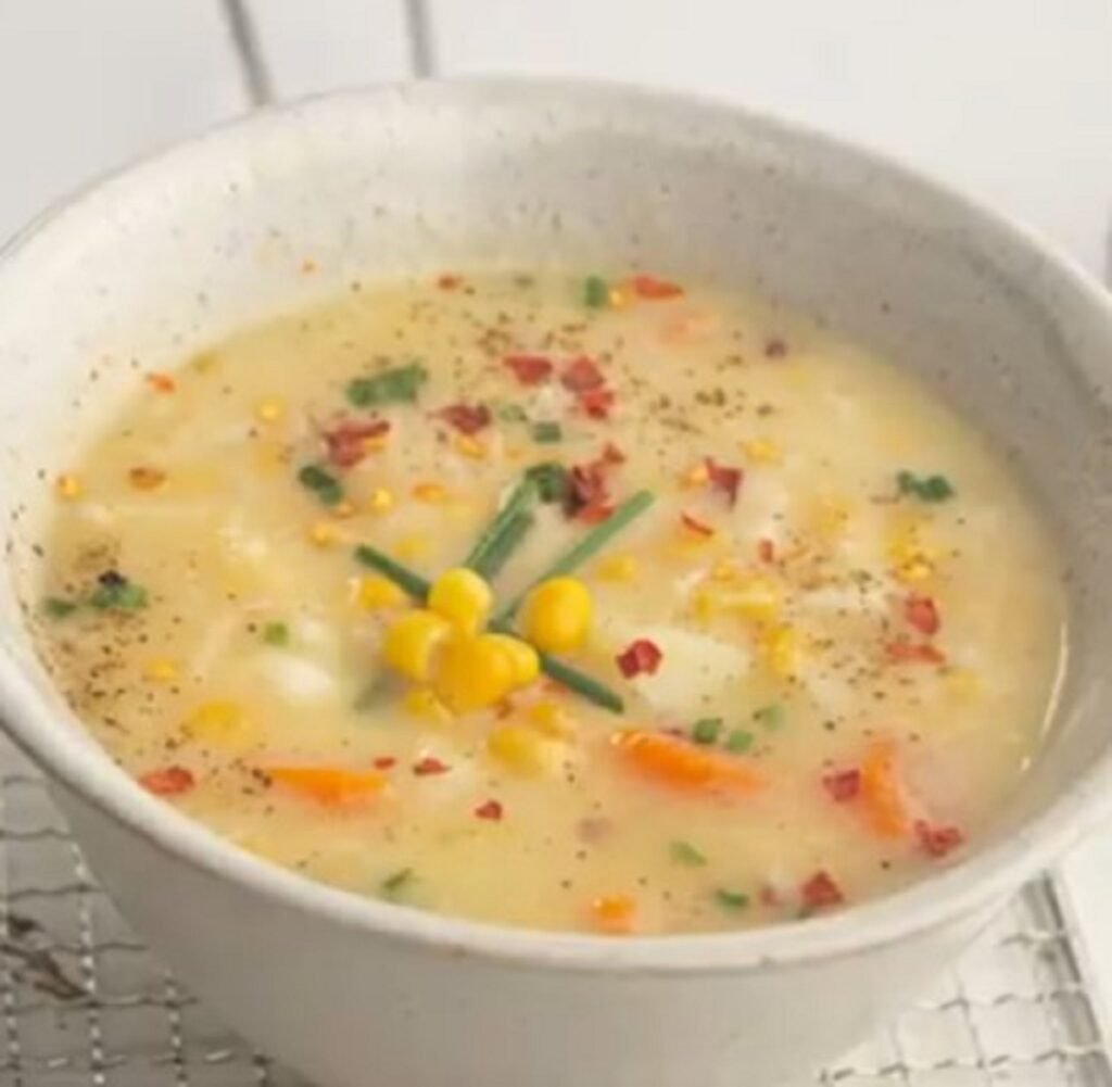 Creamy Crab and Corn Chowder Recipe