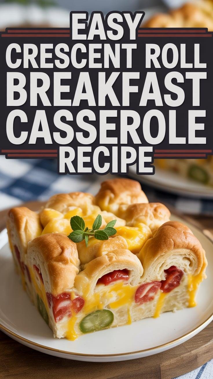 Crescent Roll Breakfast Casserole