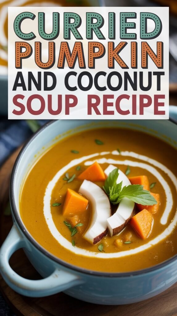 Curried Pumpkin and Coconut Soup