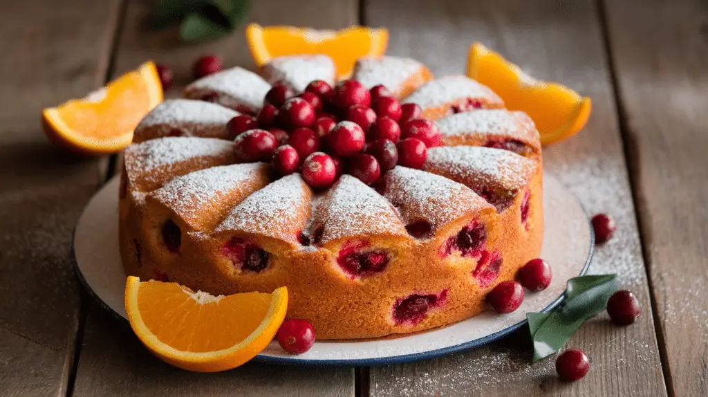 Cranberry Orange Cake Recipe