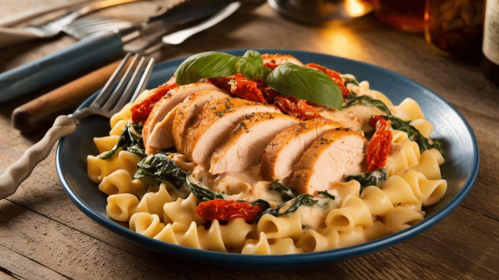 Tuscan Chicken Pasta