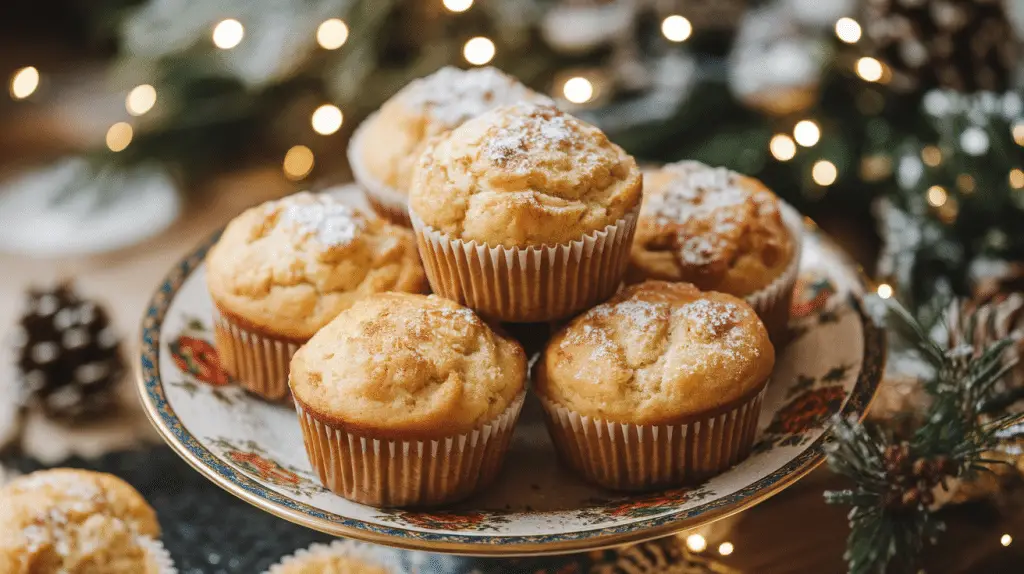 Eggnog Muffins