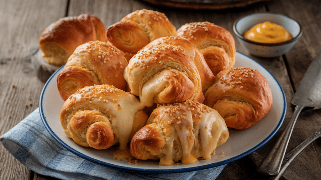 Ham and Cheese Crescent Rolls