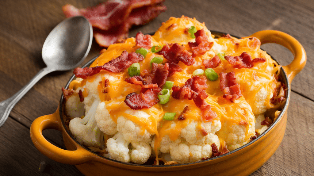 Loaded Cauliflower Casserole