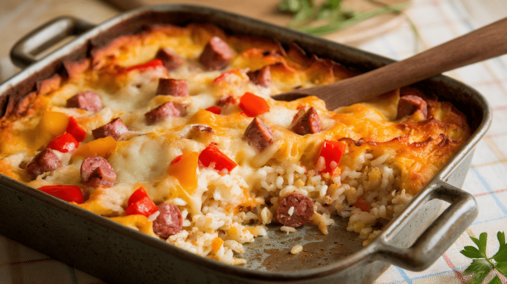 Sausage and Rice Casserole