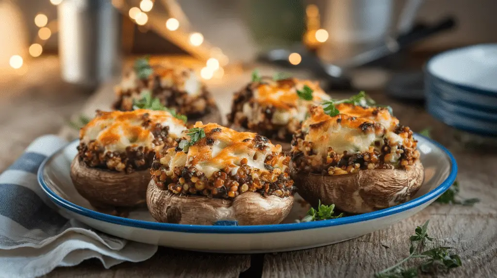 Stuffed Portobello Mushrooms