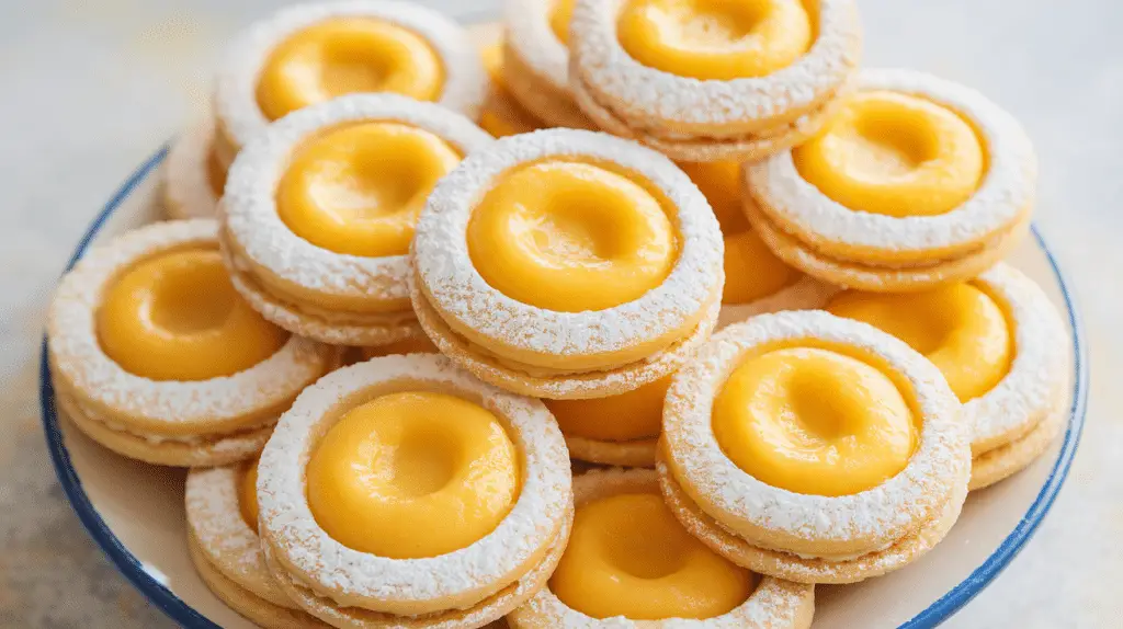 Lemon Thumbprint Cookies Recipe