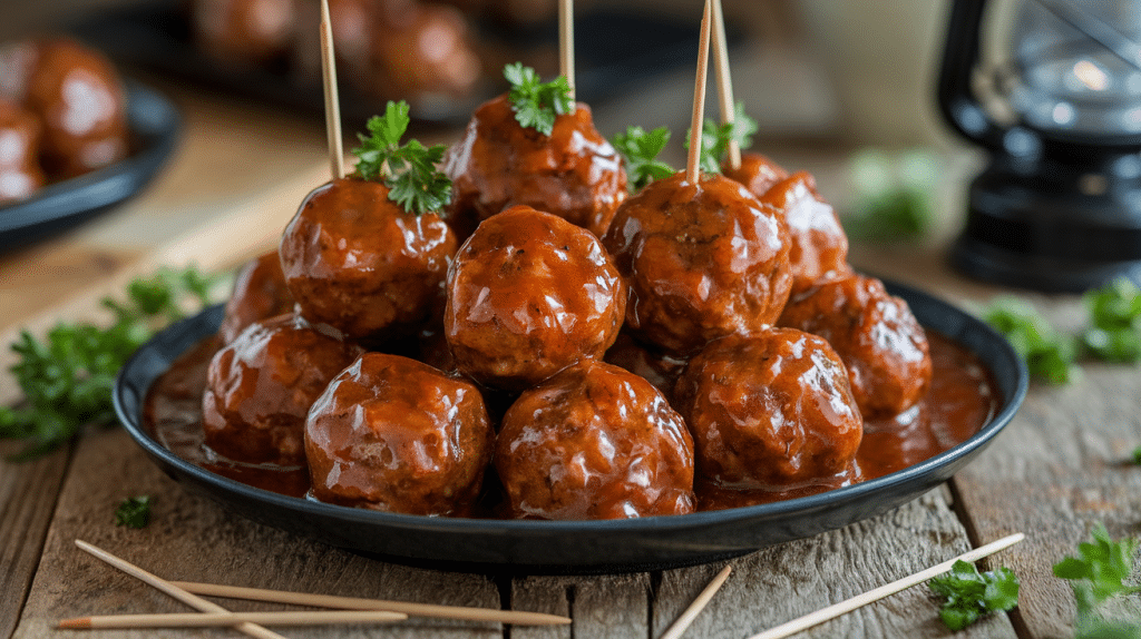 Grape Jelly Meatballs