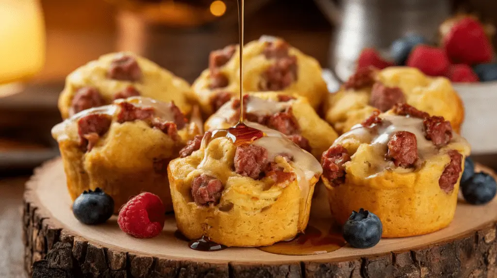 Sausage Pancake Muffins