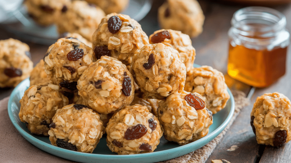 Oatmeal Raisin Energy Balls