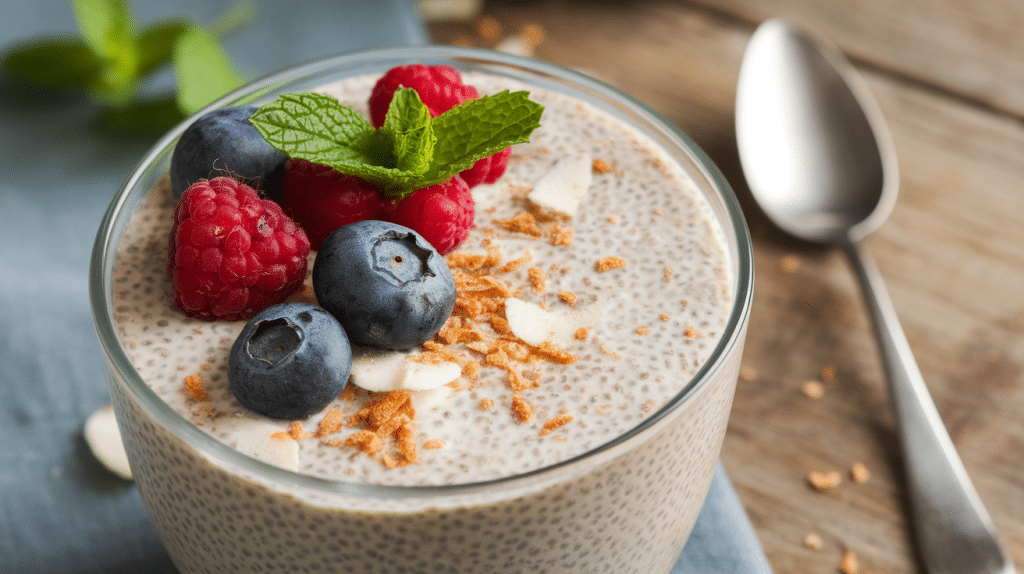 Vanilla Coconut Chia Pudding