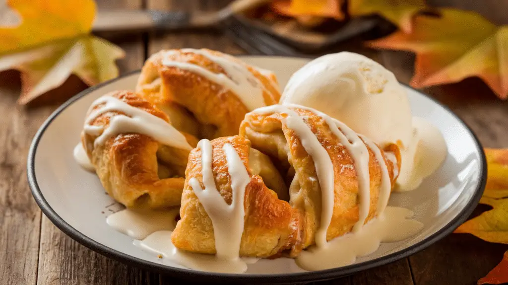 Crescent Roll Apple Dumplings