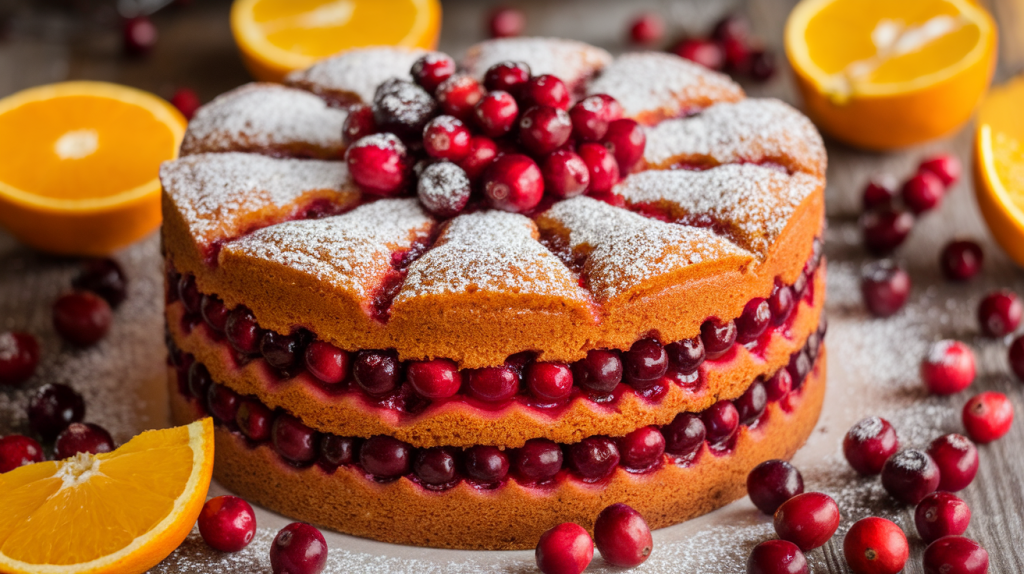 Cranberry Orange Cake