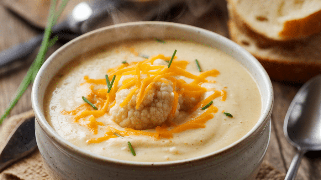 Cauliflower Cheese Soup