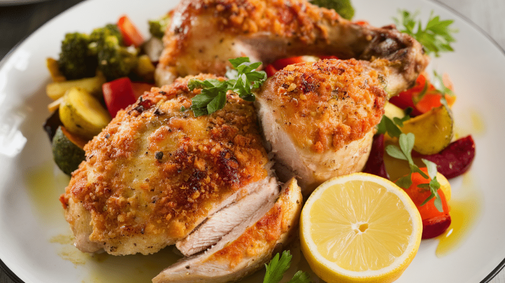 Parmesan Crusted Chicken