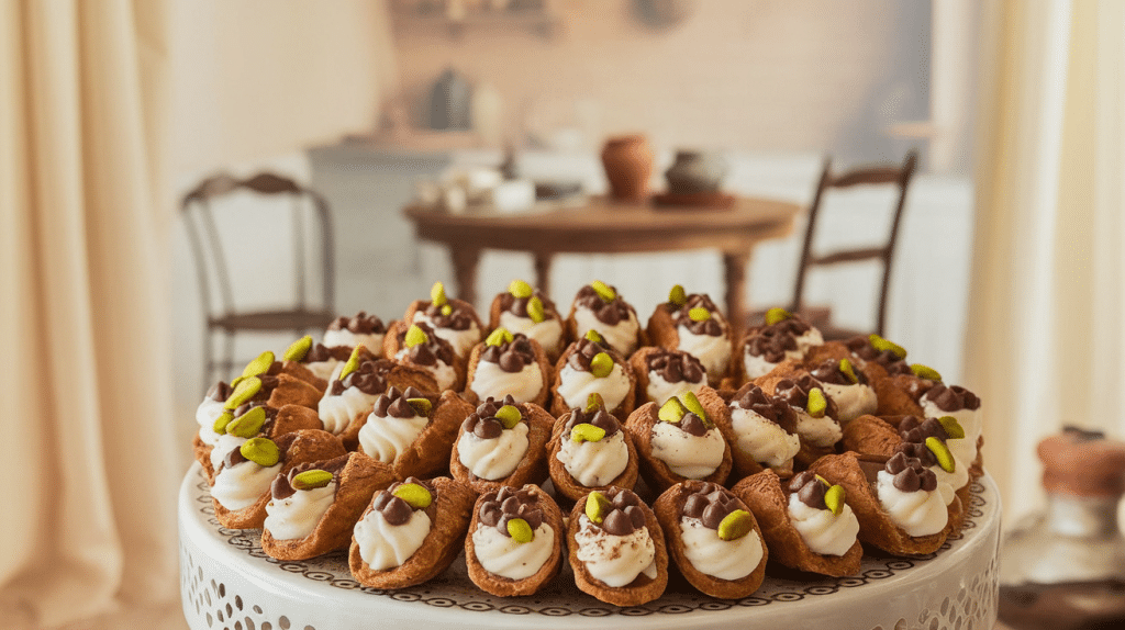 Cannoli Bites