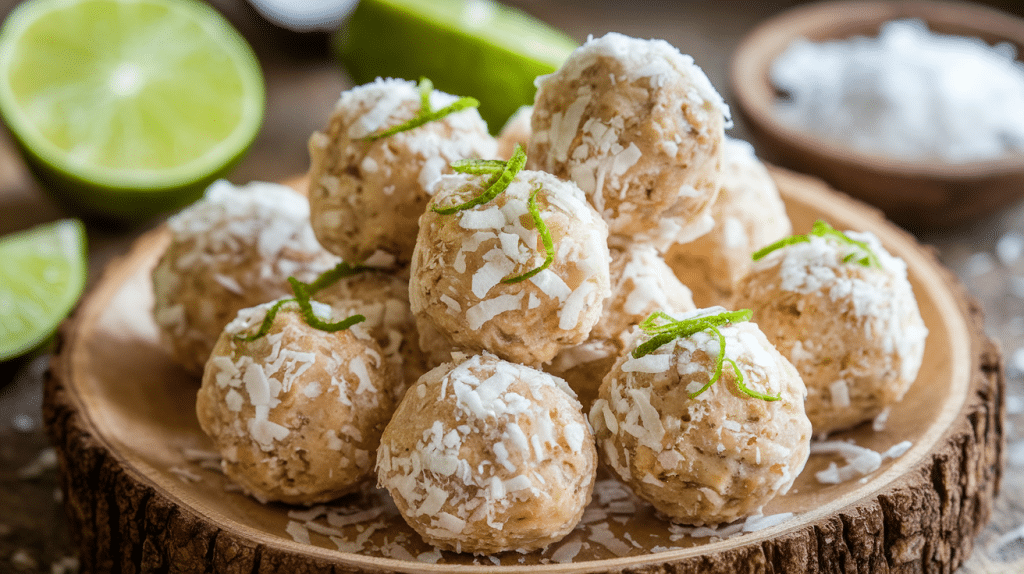 Coconut-Lime Protein Balls