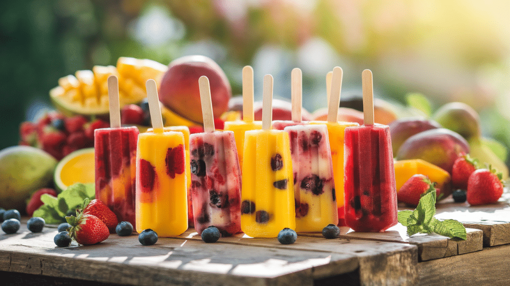 Homemade Fruit Popsicles