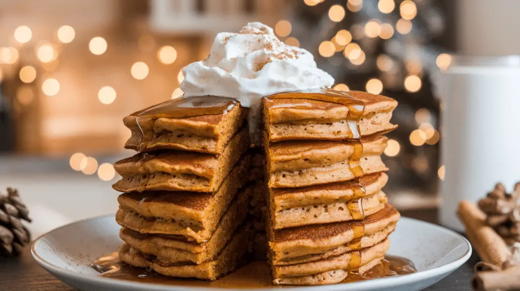 Gingerbread Pancakes