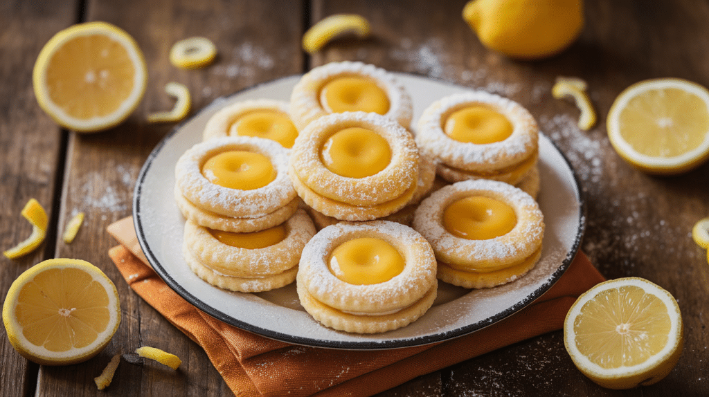 Lemon Thumbprint Cookies