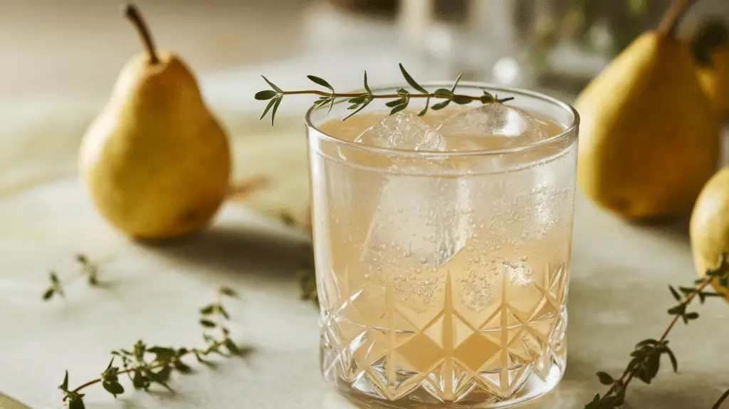 Pear Cocktails