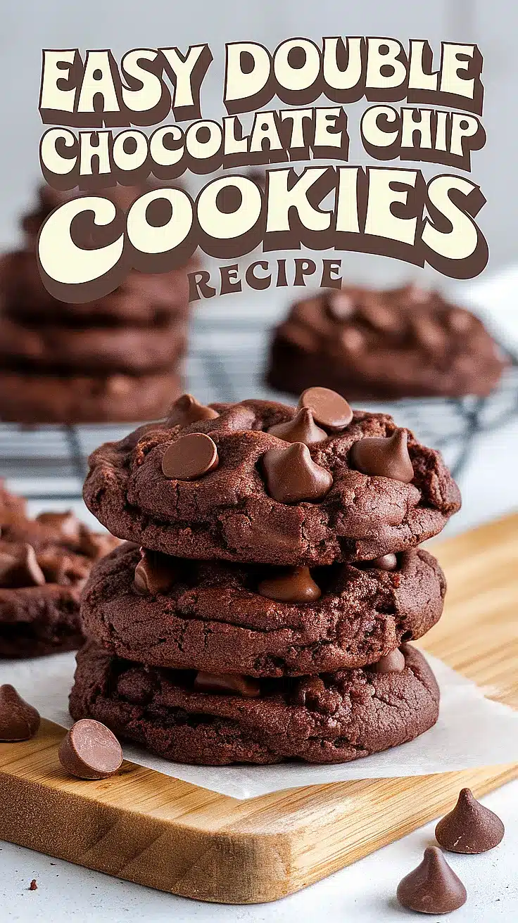 Double Chocolate Chip Cookies