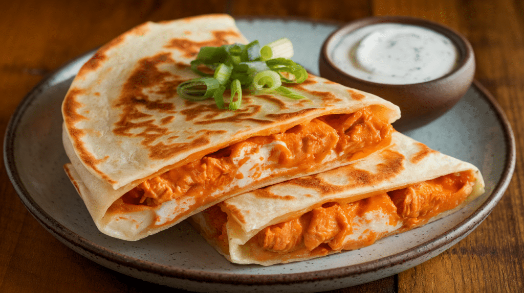 Buffalo Chicken Quesadilla