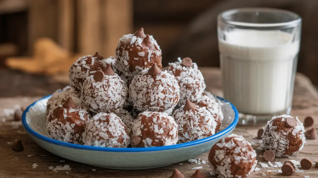 Chocolate Coconut Balls