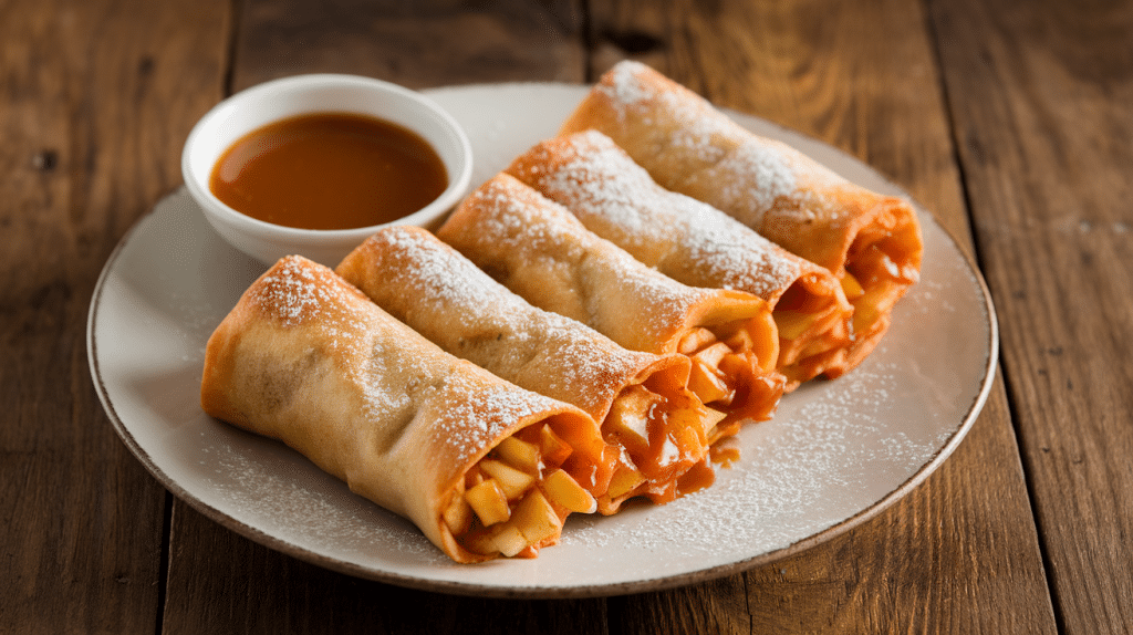 Apple Pie Egg Rolls