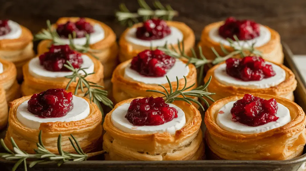 Cranberry Brie Bites