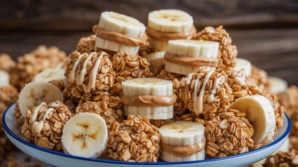 Peanut Butter Banana Bites