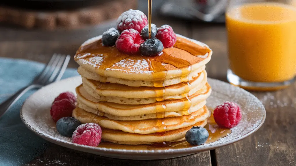 Air Fryer Pancakes