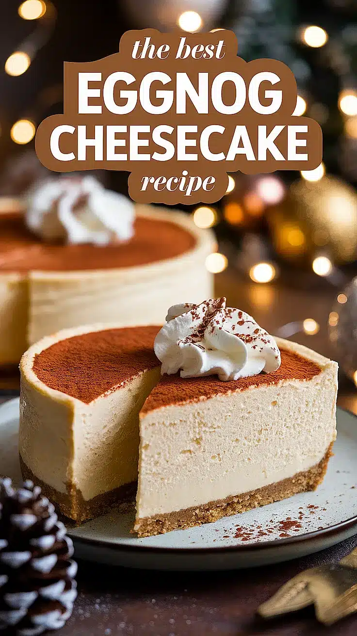 Eggnog Cheesecake