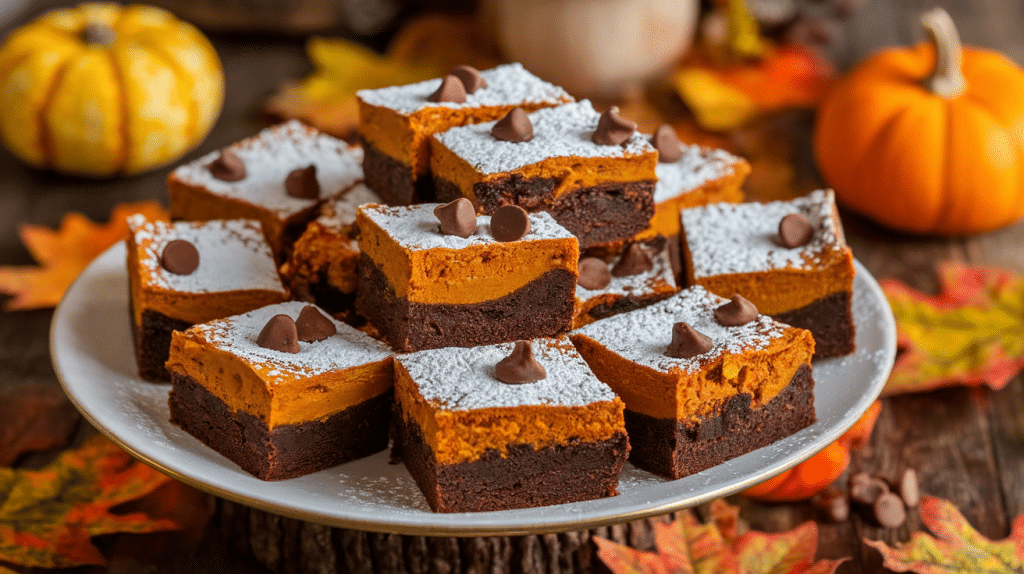 Pumpkin Brownies