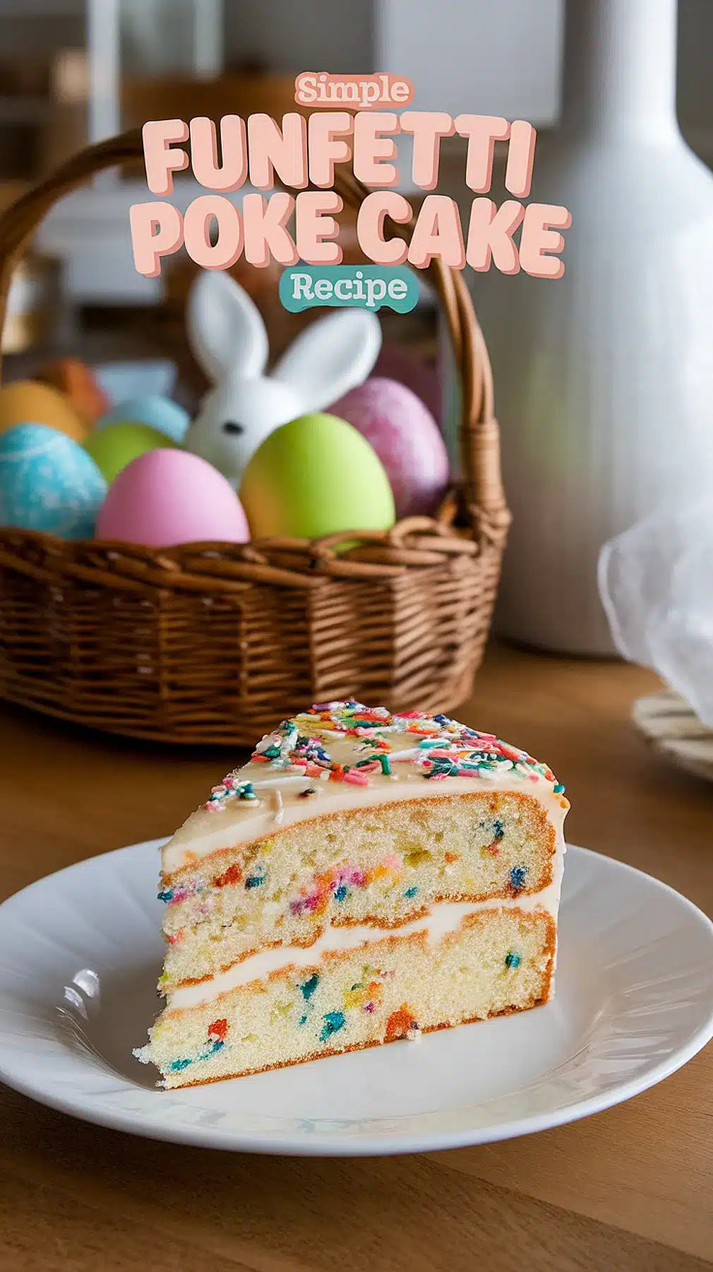 Funfetti Poke Cake Recipe