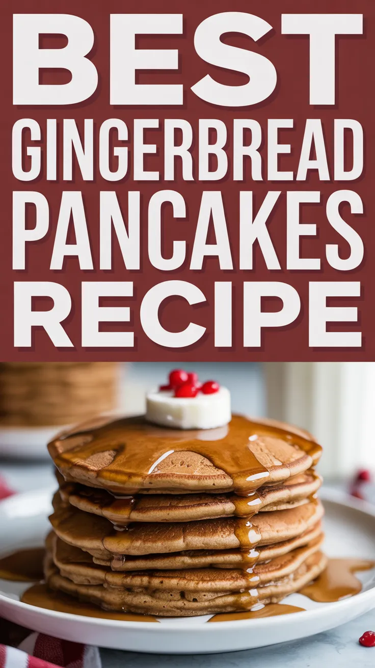 Gingerbread Pancakes