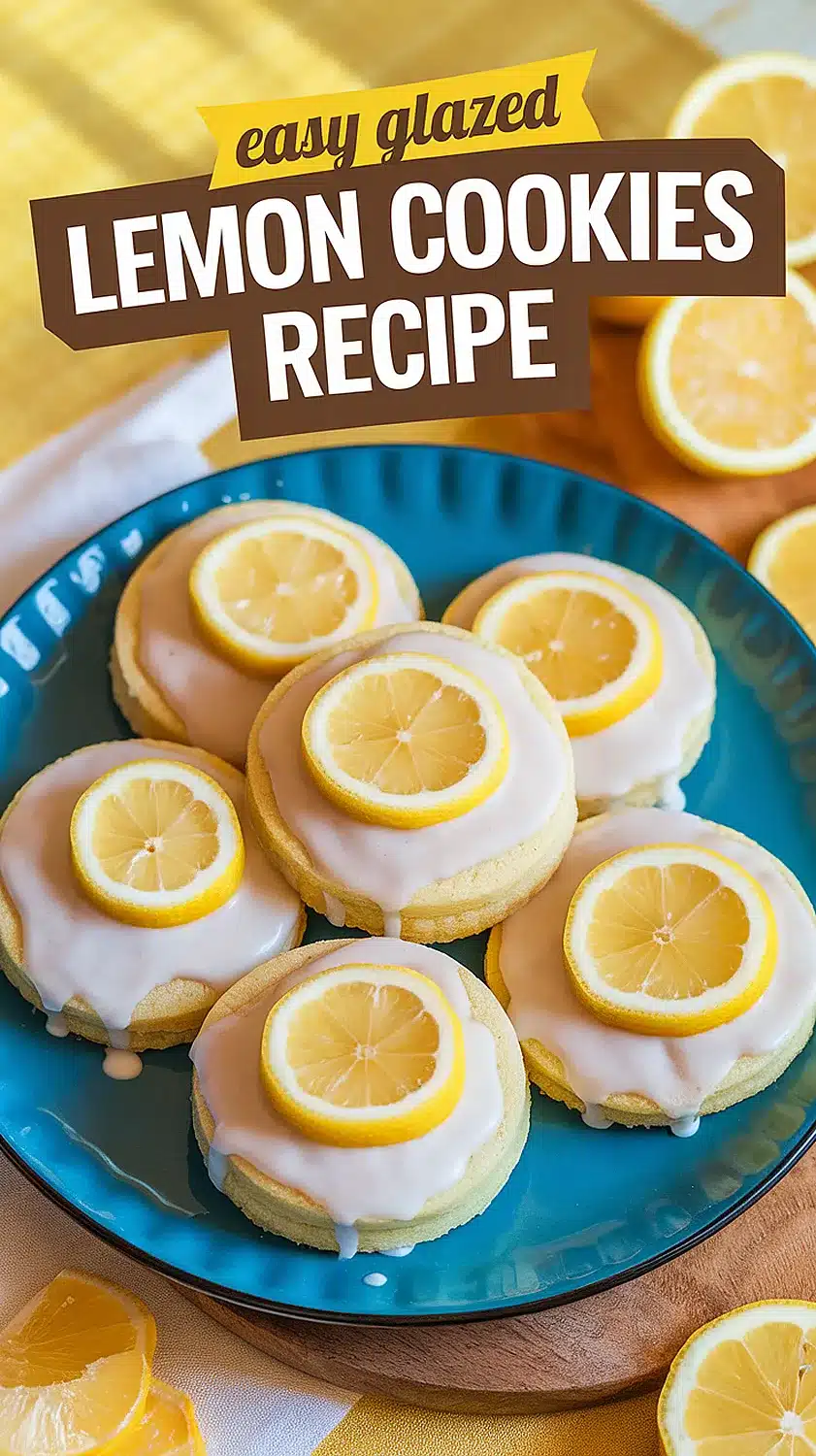 Glazed Lemon Cookies Recipe